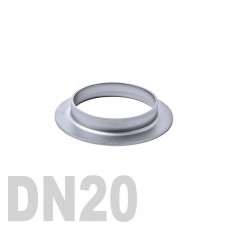 Фланцевая нержавеющая отбортовка AISI 304 DN20 (22 x 1.5 мм)