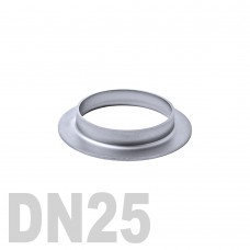 1124, Фланцевая нержавеющая отбортовка AISI 304 DN25 (28 x 1.5 мм), , 0.00р., , InoxGarant, Фланцевая отбортовка DIN стандарт