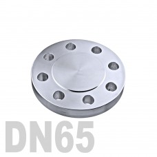 Фланцевая нержавеющая заглушка AISI 304 DN65 (70 мм)