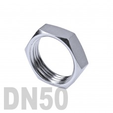 Контргайка нержавеющая AISI 304 DN50 (60.3 мм)