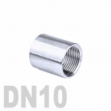 Муфта нержавеющая [вр] AISI 304 DN10 (17.1 мм)