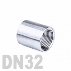 Муфта нержавеющая [вр] AISI 316 DN32 (42.4 мм)