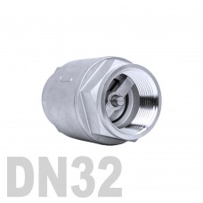 Клапан обратный муфтовый нержавеющий AISI 304 DN32 (42.4 мм)