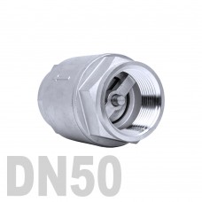 Клапан обратный муфтовый нержавеющий AISI 304 DN50 (60.3 мм)