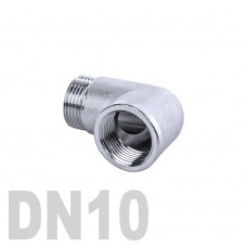Отвод нержавеющий 90° [вр / нр] AISI 304 DN10 (17.2 мм)
