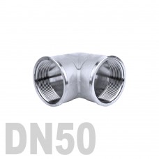 Отвод нержавеющий 90° [вр / вр] AISI 304 DN50 (60.3 мм)