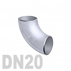 2989, Отвод нержавеющий приварной AISI 304 DN20 (22 x 1.5 мм), , 0.00р., , InoxGarant, Отвод под сварку DIN стандарт