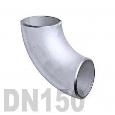 Отвод нержавеющий приварной AISI 304 DN150 (168.3 x 2 мм)