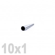 Труба круглая нержавеющая матовая AISI 304 (10x1x6000мм)