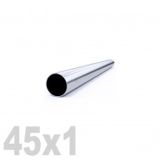 Труба круглая нержавеющая шлифованная DIN 11850 AISI 304 (45x1.0x6000мм)