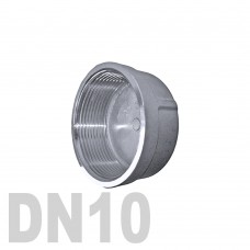 Заглушка колпачок нержавеющая [вр] AISI 304 DN10 (17.1 мм)