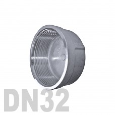 Заглушка колпачок нержавеющая [вр] AISI 304 DN32 (42.4 мм)