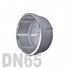 Заглушка колпачок нержавеющая [вр] AISI 304 DN65 (76.1 мм)